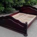 Letto matrimoniale in legno massello FILL