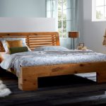 Letto Cova in rovere massello