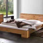 Letto in rovere massello Vaco