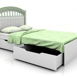 Letto Michael Green con due cassetti