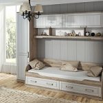 Letto con cassetti Provenza