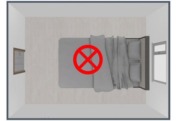 Disposizione della camera da letto