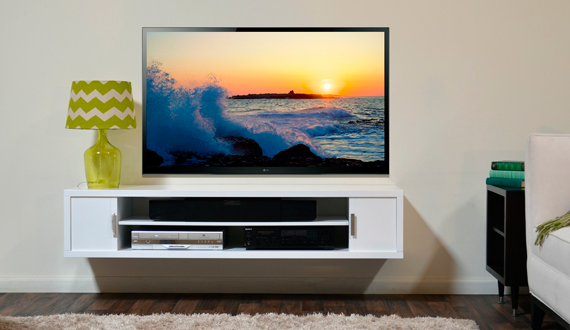 Mensola porta TV a parete