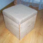 Pouf fai da te in truciolato