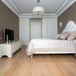 Camere da letto con mobili bianchi