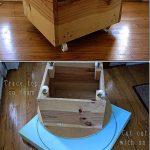 Pouf elegante con le tue mani