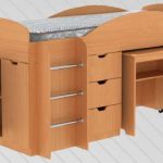 Letto a soppalco universale per bambini