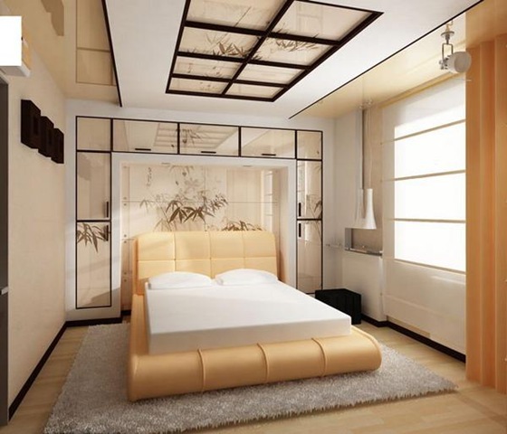 Interno camera da letto orientale