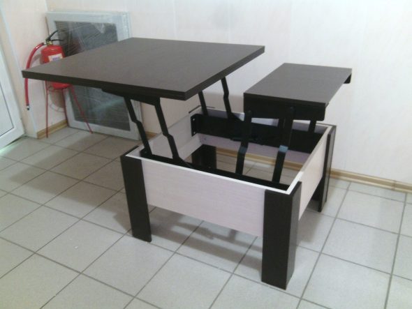 Tavolino da caffè-trasformatore-opzione