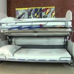 divano trasformabile in letto a castello foto