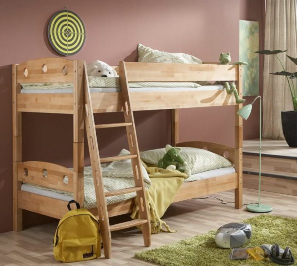 letto ikea in legno
