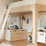 letto a soppalco Ikea all'interno