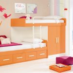letto ikea arancione