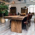 tavolo in legno soppalco
