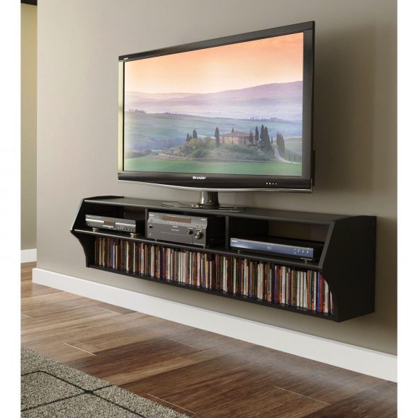 mensola porta TV sospesa