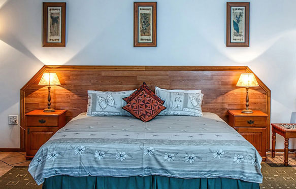 mettere un letto nella foto della camera da letto