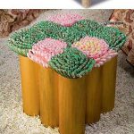 pouf artigianale con le tue mani