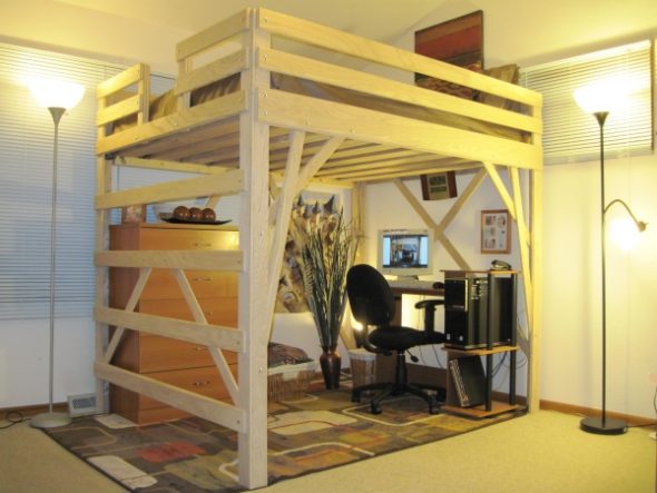 letto a soppalco per adulti
