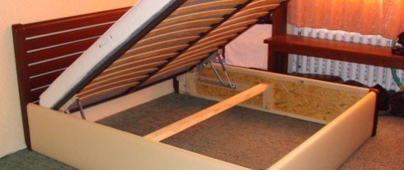 realizzare una struttura per letto in metallo o in legno