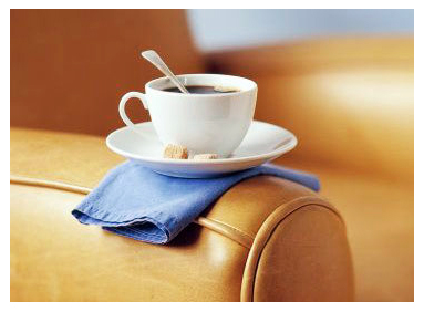 tracce di caffè