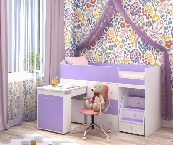 letto per bambini elegante