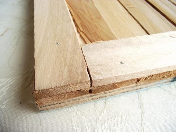 Tavolo fai da te in legno foto