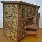 Decorazione fai da te di mobili - Cassettiera