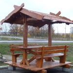 Realizziamo mobili da giardino in legno - gazebo