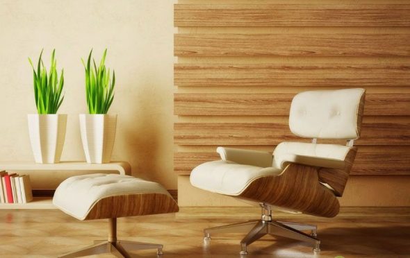 Design d'interni in legno