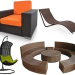 Produzione di mobili in rattan artificiale