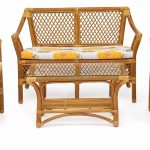 Set di mobili in rattan