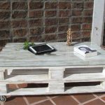Bellissimo tavolino da caffè in pallet
