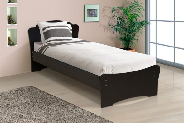 Letto singolo senza pediera