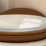 Letto di forma rotonda