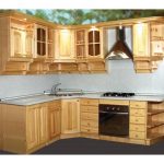 Cucina realizzata con pannelli per mobili foto