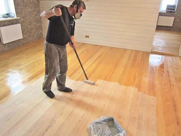 Vernice per pavimenti in legno