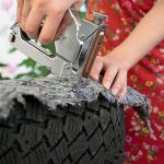 Mobili da giardino realizzati con pneumatici