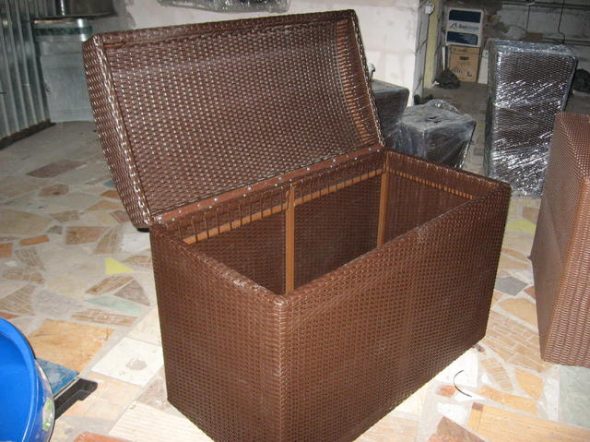 Mobili fai da te in rattan artificiale