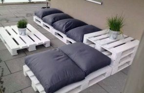 Set di mobili in pallet