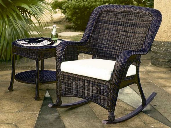 Mobili in vimini e rattan