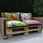 Divano semplice in pallet
