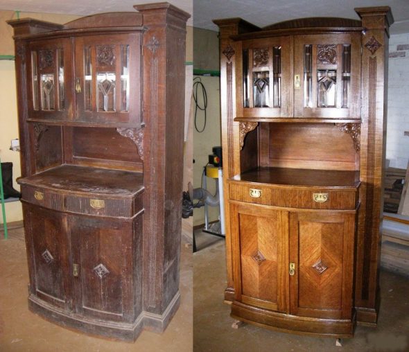 Restauro del buffet della cucina