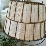 Lampada realizzata con mezzi improvvisati