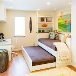 Letto estraibile con due posti letto