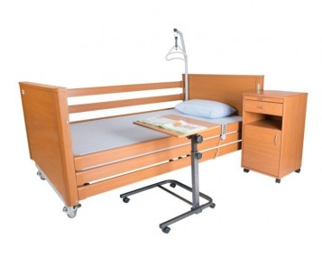 letto medico in legno