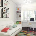 Cameretta per bambini con mobili Ikea per un adolescente