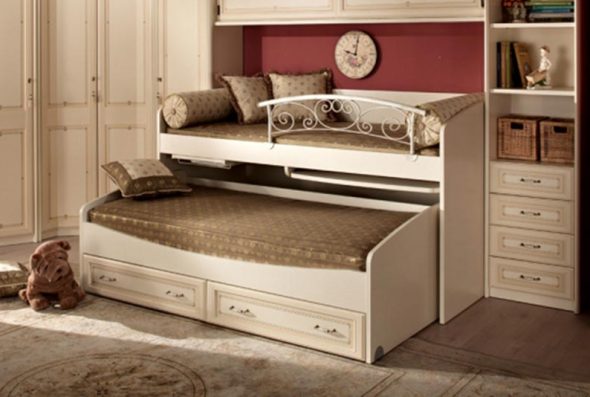 Letto a castello trasformabile