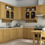 facciate della cucina realizzate in pannelli per mobili