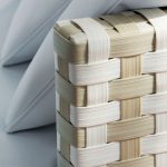 prodotti intrecciati in rattan artificiale