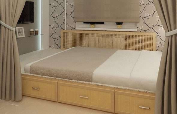 Letto a podio classico